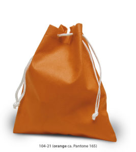 Non-Woven Beutel Hasselt in orange