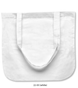 Baumwolltasche New York in weiss