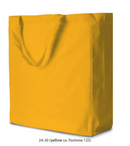 Baumwolltasche Shanghai gelb