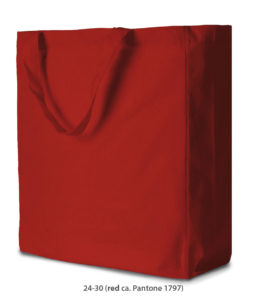 Baumwolltasche Shanghai rot