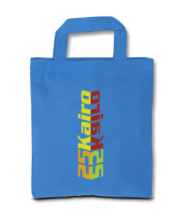 Baumwolltasche Kairo in blau