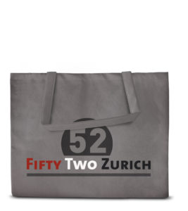 Non-woven Tasche Zürich in grau
