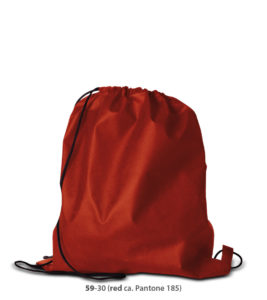 Non-Woven Rucksack Oslo in rot