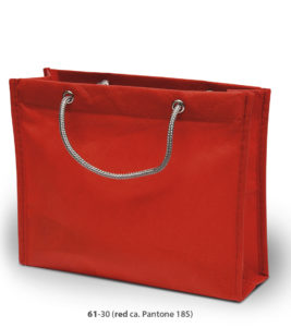 Non-Woven Tasche London in rot