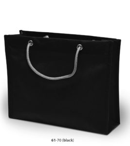 Non-Woven Tasche London in schwarz