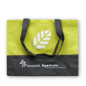Non-Woven Tasche Roma mit "Mooswald Apotheke"-Aufdruck