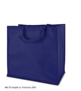 Non-woven Tasche Moskau in blau