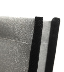 Coated Tasche Palermo in silber