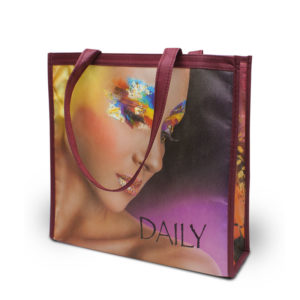 Coated Tasche Istanbul mit Alloverprint