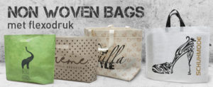 Non-Woven Taschen mit Flexodruck