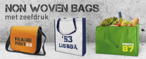 Non-Woven Taschen mit Siebdruck