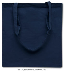 Baumwolltasche Riad in dunkelblau